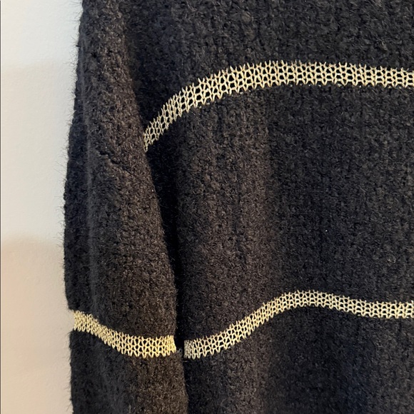 Black Striped Sweater (Runs Big) - Picture 6 of 6